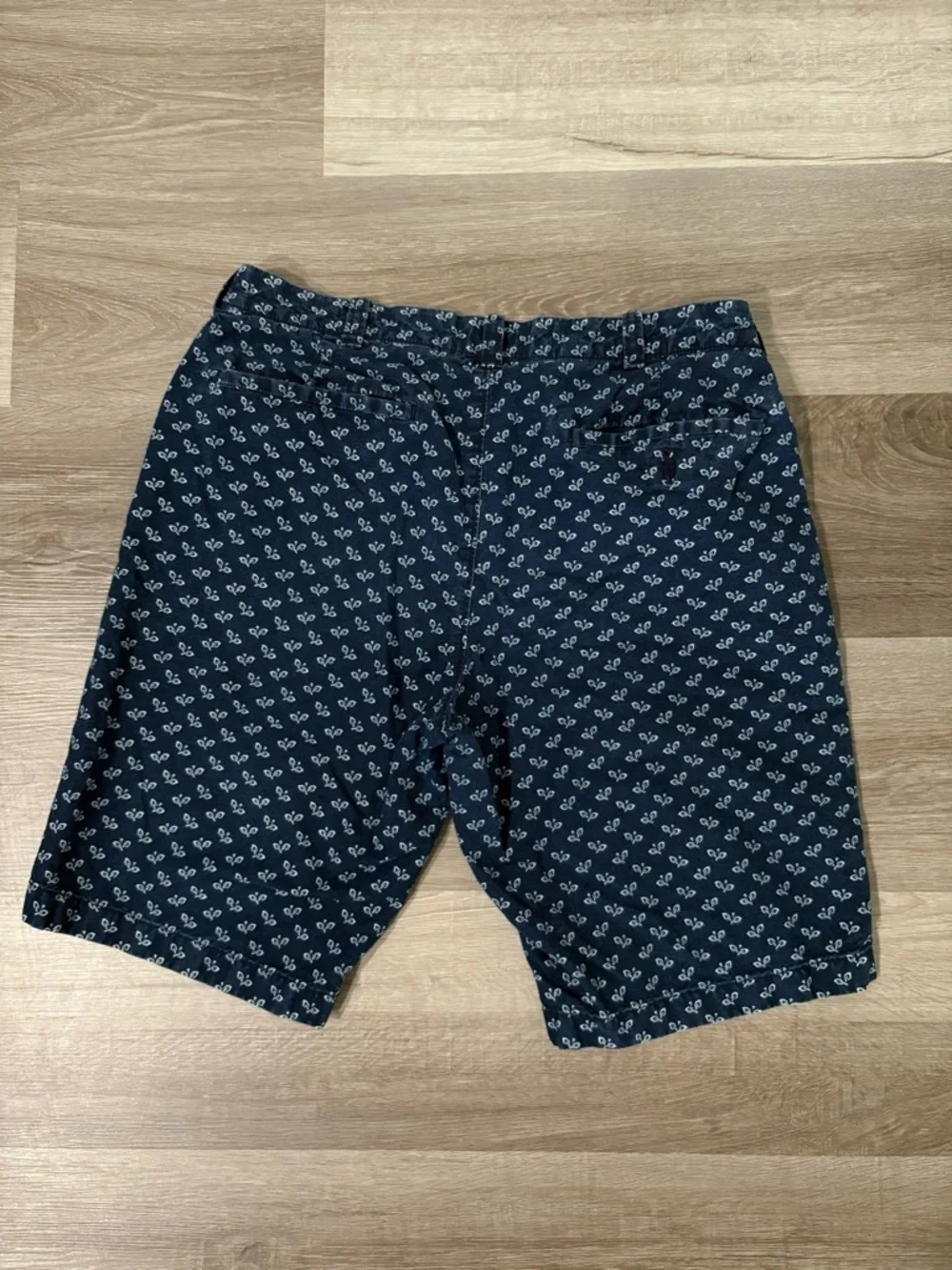 J.Crew Men's Navy Patterned Casual Shorts